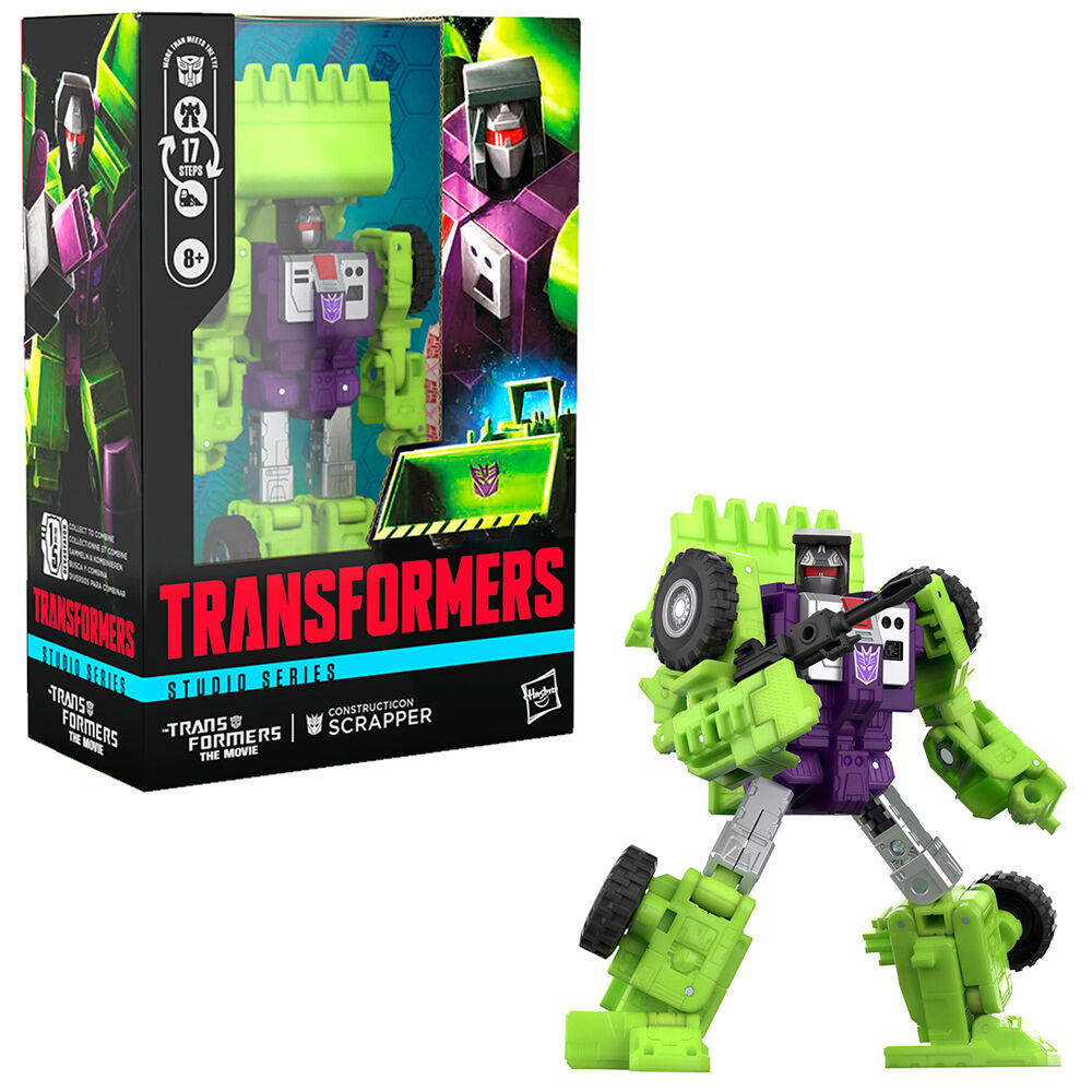 Transformers Studio Series Constructicon Scrapper figure 17 cm