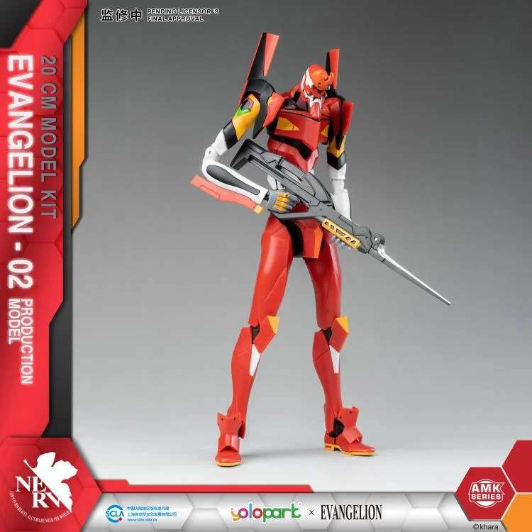 Evangelion Eva-02 / Eva -01/ Eva-00 amk Model Kit 20 cm