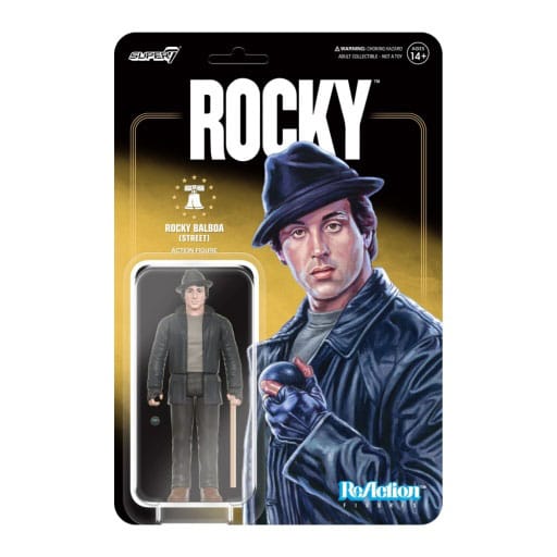 Rocky ReAction Action Figure Wave 03 Rocky I Rocky Italian Stallone / Rocky Street 10 cm