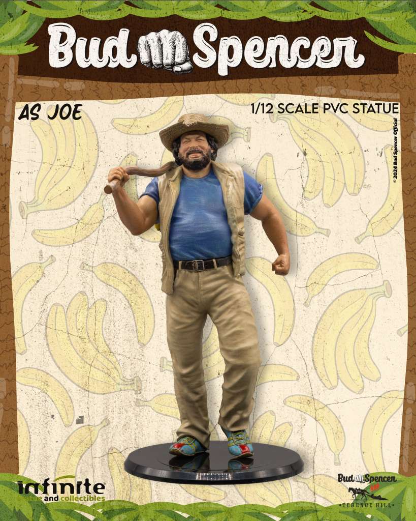 Bud spencer  Bambino / Trinità / Bulldozer / Banana Joe 1/12 pvc statue