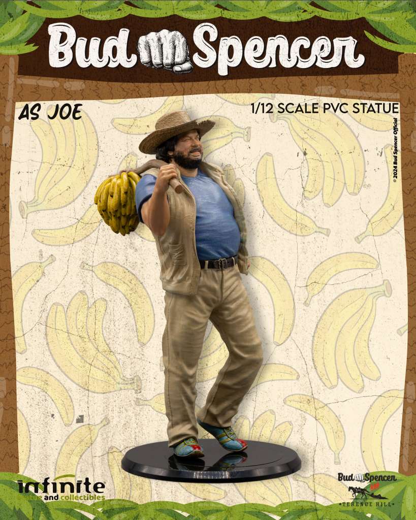 Bud spencer  Bambino / Trinità / Bulldozer / Banana Joe 1/12 pvc statue