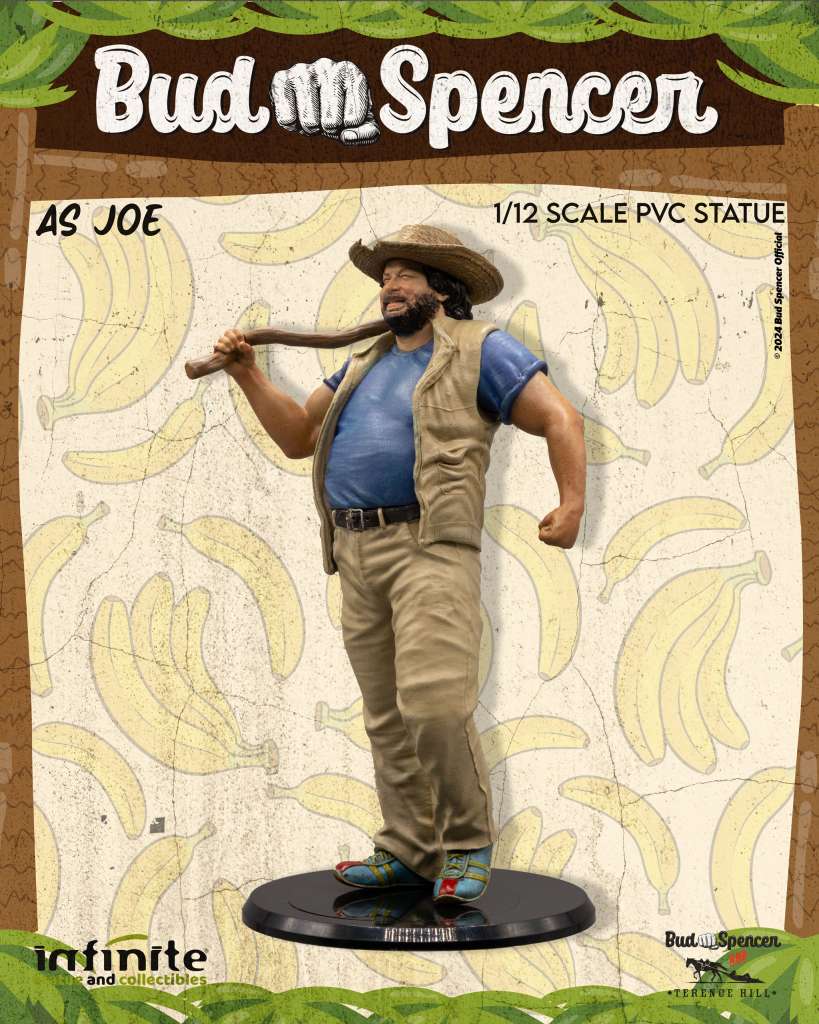 Bud spencer  Bambino / Trinità / Bulldozer / Banana Joe 1/12 pvc statue