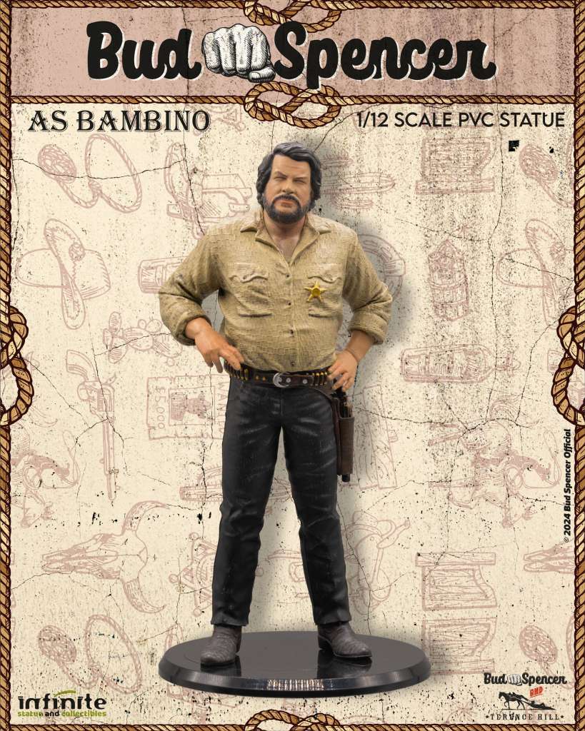 Bud spencer  Bambino / Trinità / Bulldozer / Banana Joe 1/12 pvc statue