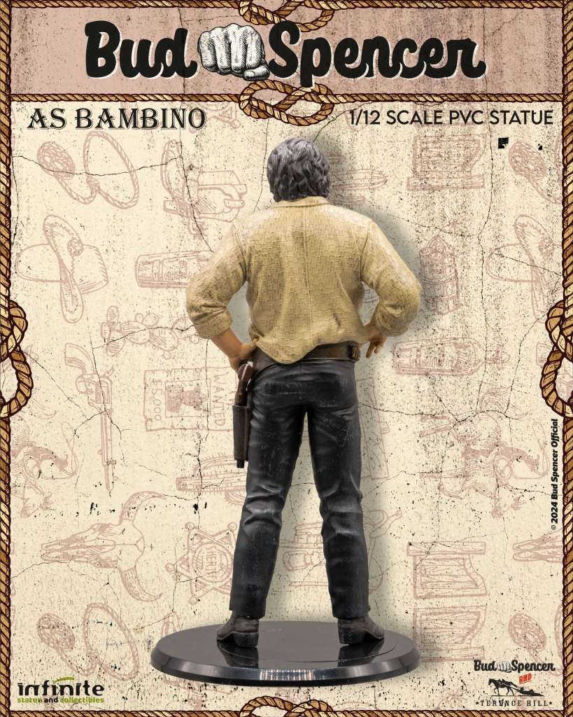 Bud spencer  Bambino / Trinità / Bulldozer / Banana Joe 1/12 pvc statue