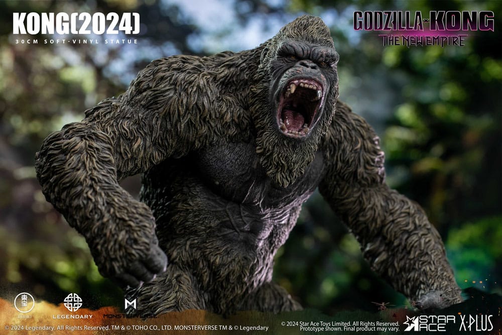 Godzilla vs. Kong: The New Empire Soft Vinyl Statue Kong 30 cm