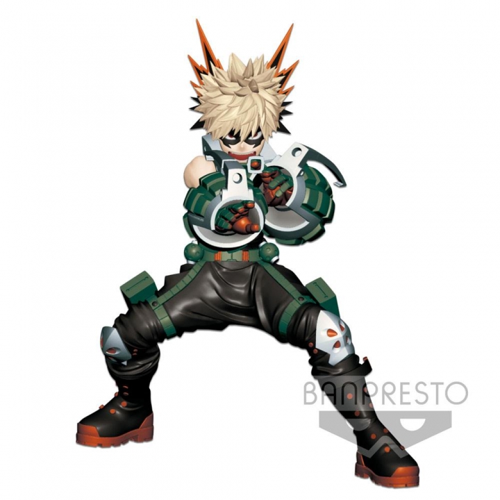 My Hero Academia Enter The Hero PVC Statue Katsuki Bakugou / Shoto Todoroki / Izuku Midoriya 16 cm