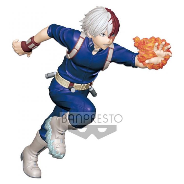 My Hero Academia Enter The Hero PVC Statue Katsuki Bakugou / Shoto Todoroki / Izuku Midoriya 16 cm