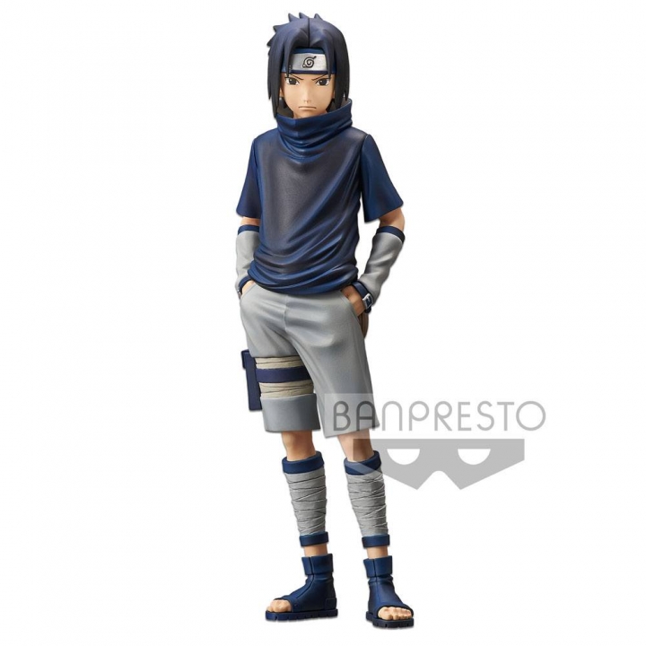 Naruto Shippuden Grandista Shinobi Relations Figure Uchiha Sasuke #2 24 cm