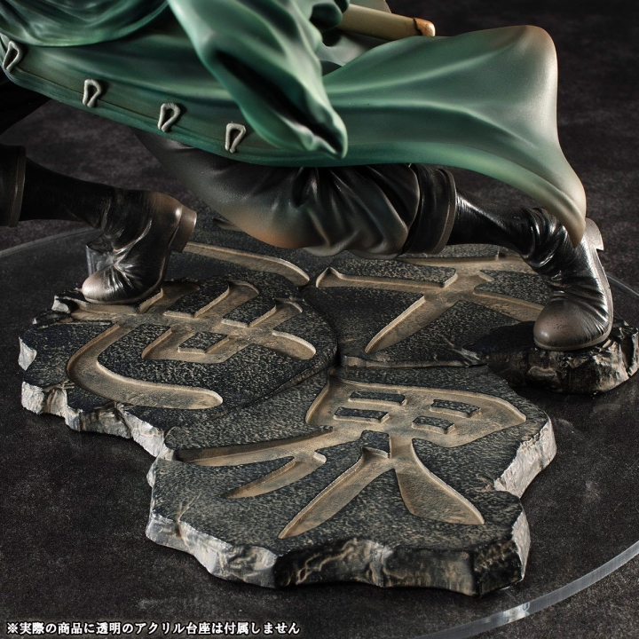 One Piece Portrait Of Pirates SA-MAXIMUM PVC Statue Roronoa Zoro San Zen Se Kai !!! 21 cm