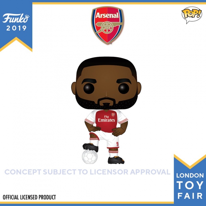 POP! Football Vinyl Figure Alexandre Lacazette (Arsenal) 9 cm