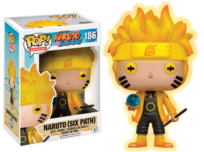 Naruto Shippuden POP! Animation Vinyl Figure Naruto (Six Path) 9 cm