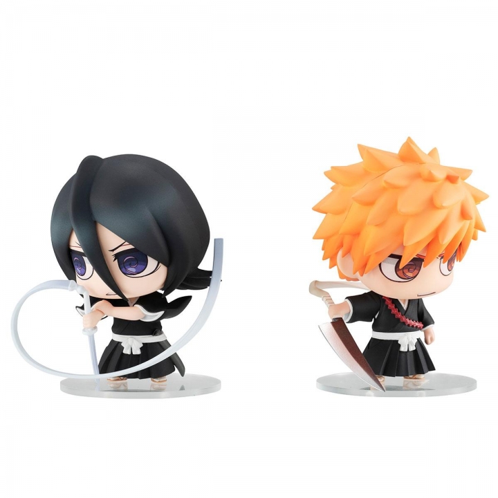 Bleach Chimimega Buddy Series Figure 2-Pack Ichigo & Rukia Set 7 cm