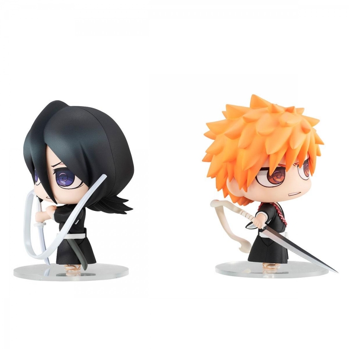 Bleach Chimimega Buddy Series Figure 2-Pack Ichigo & Rukia Set 7 cm