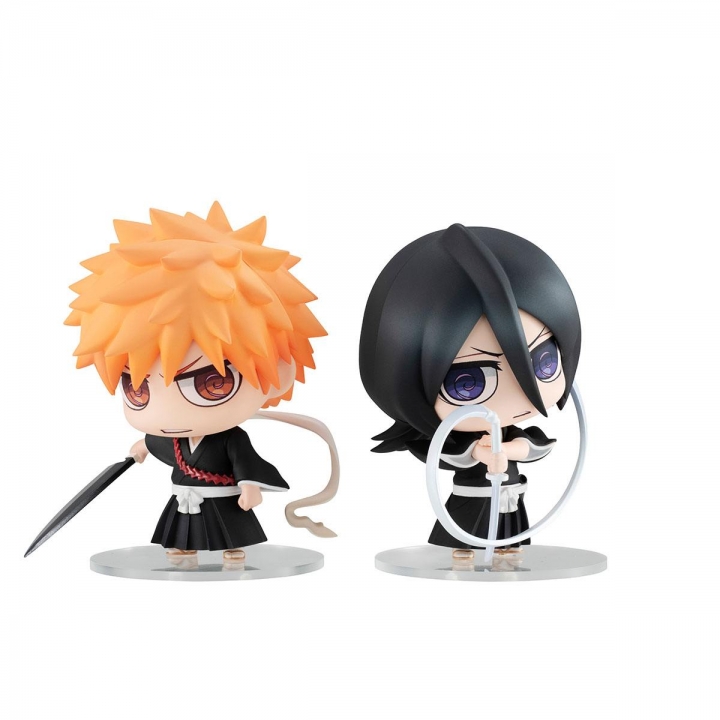 Bleach Chimimega Buddy Series Figure 2-Pack Ichigo & Rukia Set 7 cm