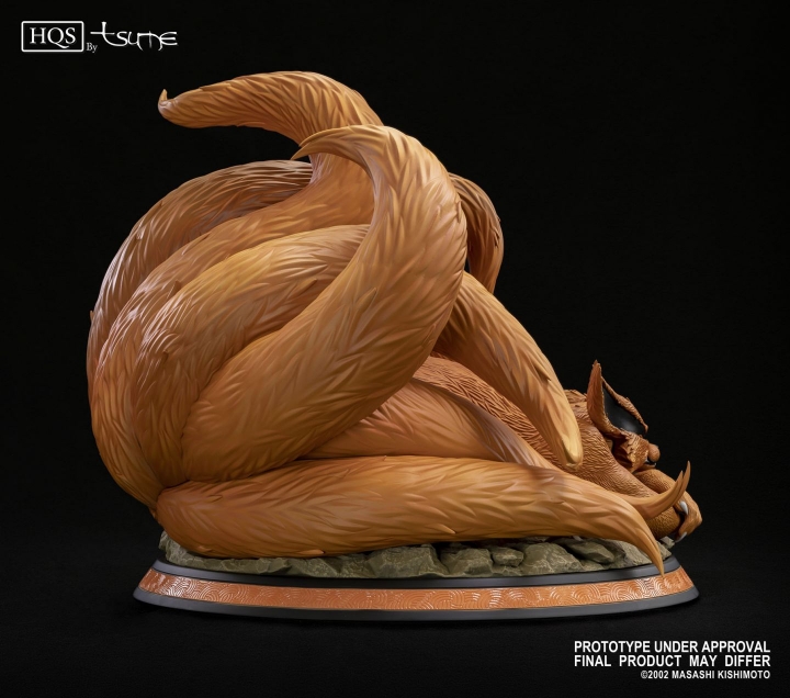 Naruto HQS Naruto & Kyubi Linked by the seal by Tsume 1/8 41 cm