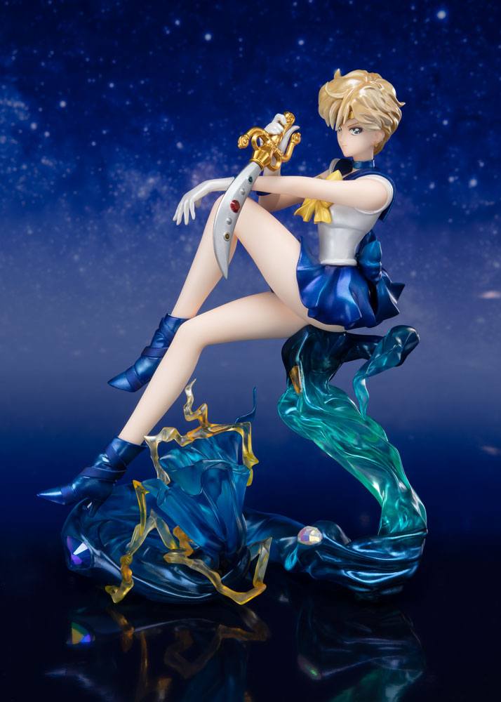 Sailor Moon Figuarts ZERO Chouette PVC Statue Sailor Neptune / Uranus Tamashii Web Exclusive 16 cm