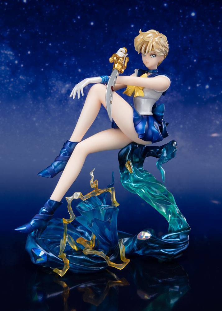 Sailor Moon Figuarts ZERO Chouette PVC Statue Sailor Neptune / Uranus Tamashii Web Exclusive 16 cm