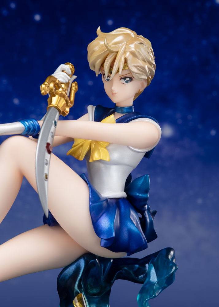 Sailor Moon Figuarts ZERO Chouette PVC Statue Sailor Neptune / Uranus Tamashii Web Exclusive 16 cm