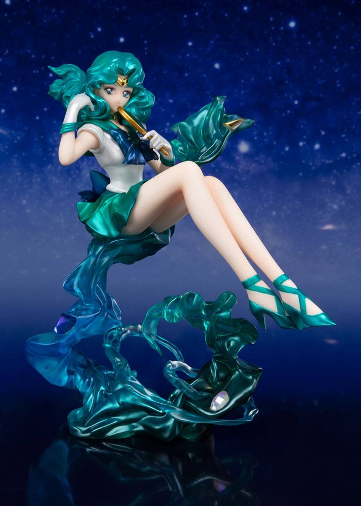 Sailor Moon Figuarts ZERO Chouette PVC Statue Sailor Neptune / Uranus Tamashii Web Exclusive 16 cm