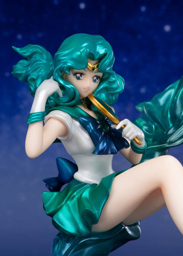 Sailor Moon Figuarts ZERO Chouette PVC Statue Sailor Neptune / Uranus Tamashii Web Exclusive 16 cm