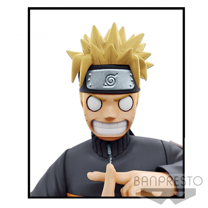 Naruto Shippuden Grandista nero Figure Uzumaki Naruto 23 cm