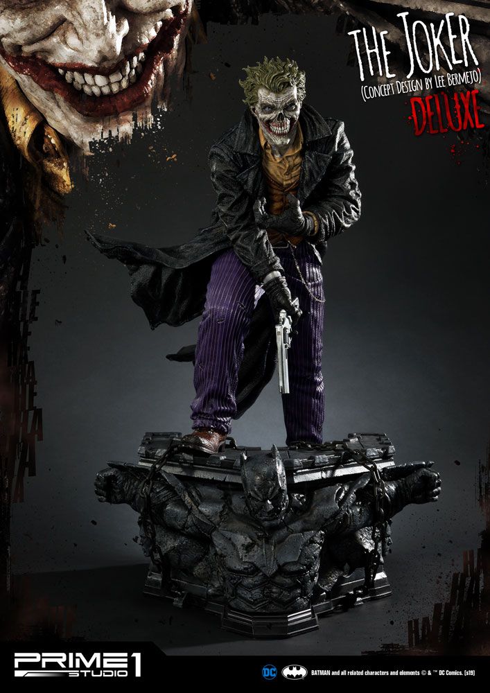 DC Comics Statue The Joker by Lee Bermejo Deluxe Version 71 cm