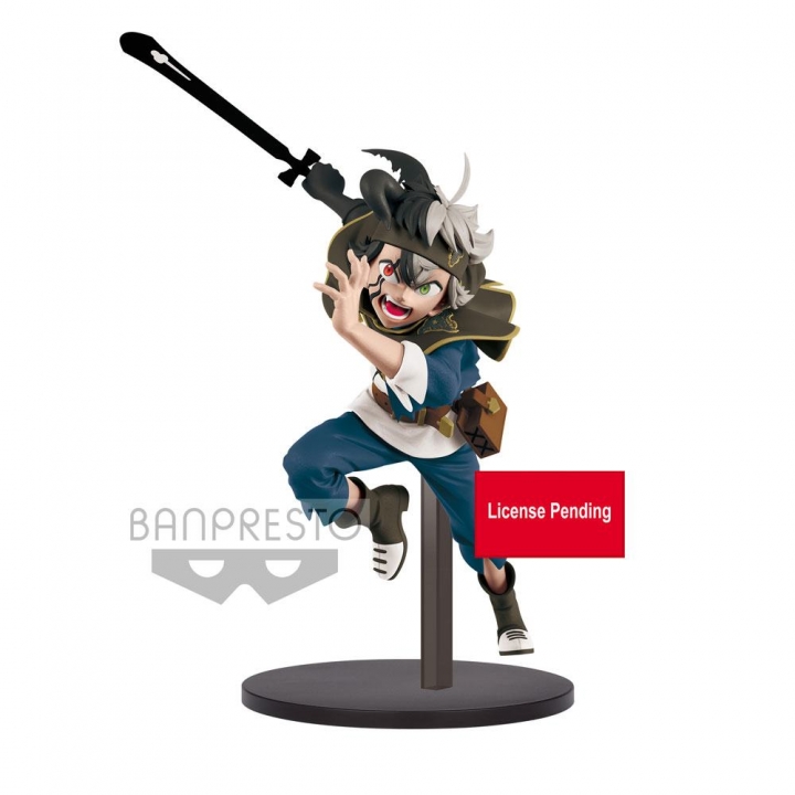 Black Clover DXF PVC Statue Asta Ver. A / Asta Ver. B 13 cm