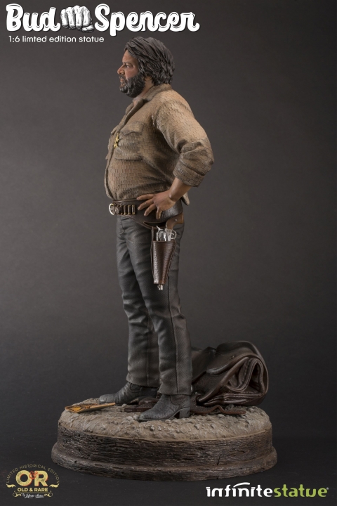 BUD SPENCER OLD&RARE RESIN STATUE 1/6 37 cm