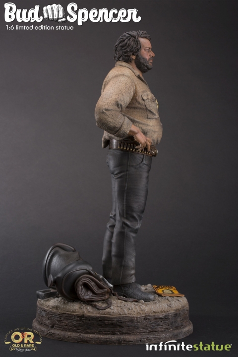 BUD SPENCER OLD&RARE RESIN STATUE 1/6 37 cm