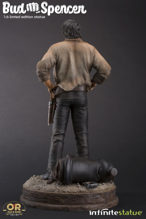 BUD SPENCER OLD&RARE RESIN STATUE 1/6 37 cm