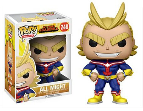 My Hero Academia POP! Animation Vinyl Figure All Might 15 cm