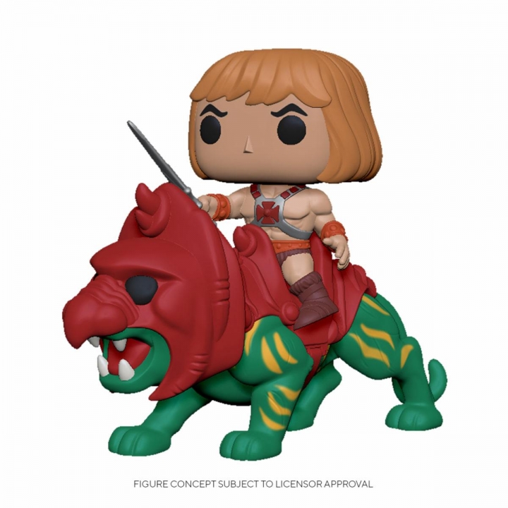 Masters of the Universe POP! Rides Vinyl Figure He-Man on Battle Cat 18 cm