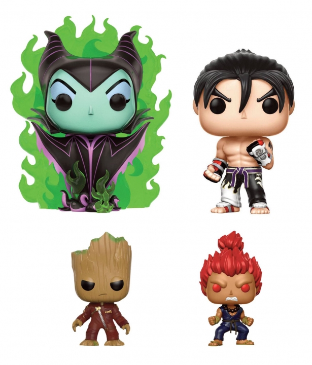 Funko POP! Limited Vinyl Figure Maleficent / Tekken / Street Fighter / Guardians of the Galaxy 9cm