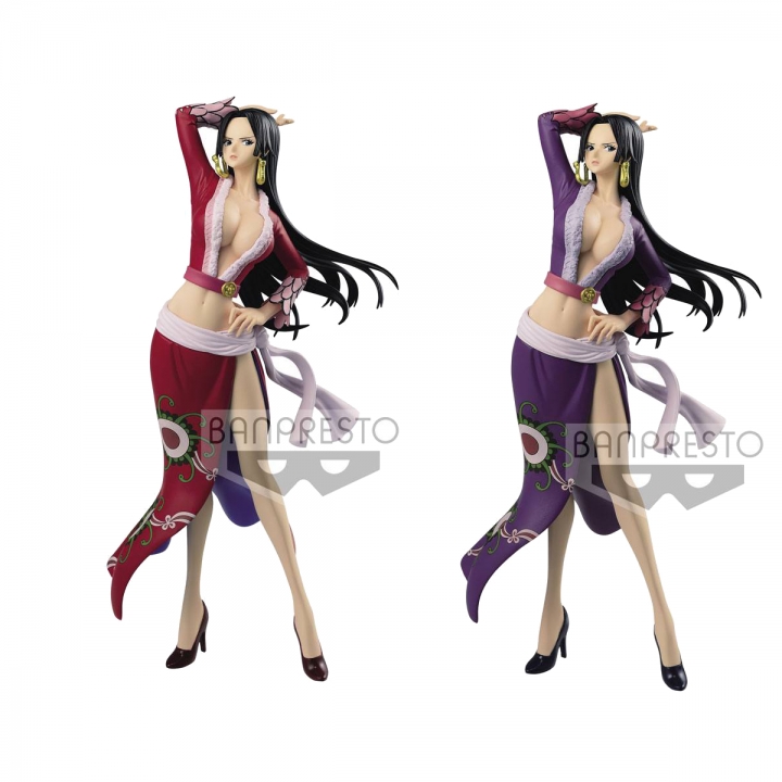 One Piece Glitter & Glamours PVC Statue Boa Hancock Ver. A / Boa Hancock Ver. B 25 cm