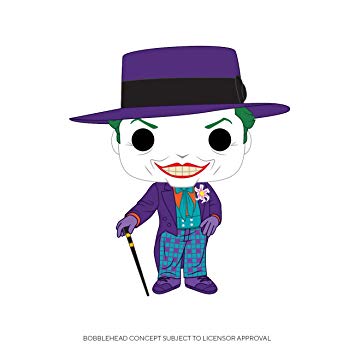 Batman 1989 POP! Heroes Vinyl Figures Joker 9 cm