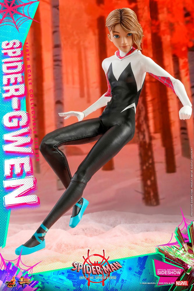 Hot Toys Spider-Man: Into the Spider-Verse Movie Masterpiece Action Figure 1/6 Spider-Gwen 27 cm