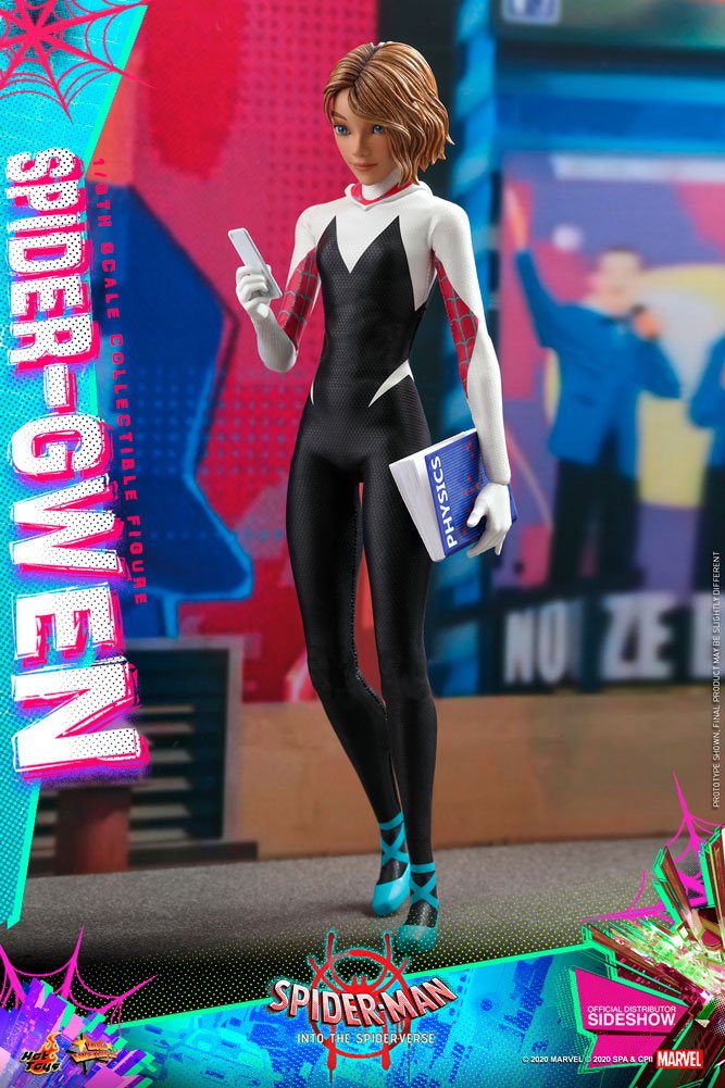 Hot Toys Spider-Man: Into the Spider-Verse Movie Masterpiece Action Figure 1/6 Spider-Gwen 27 cm