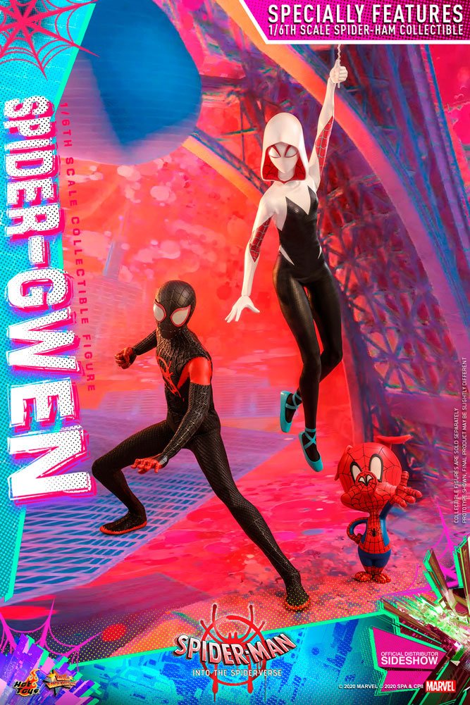 Hot Toys Spider-Man: Into the Spider-Verse Movie Masterpiece Action Figure 1/6 Spider-Gwen 27 cm