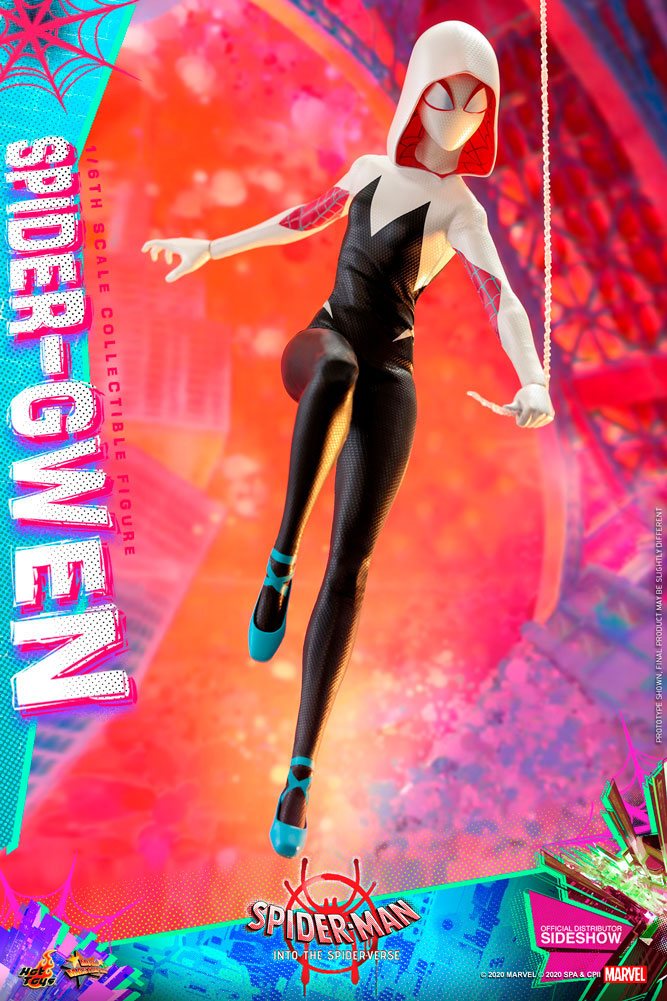 Hot Toys Spider-Man: Into the Spider-Verse Movie Masterpiece Action Figure 1/6 Spider-Gwen 27 cm