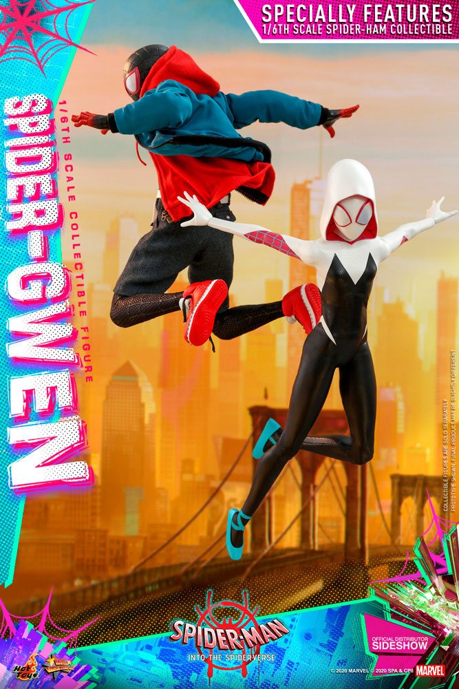 Hot Toys Spider-Man: Into the Spider-Verse Movie Masterpiece Action Figure 1/6 Spider-Gwen 27 cm