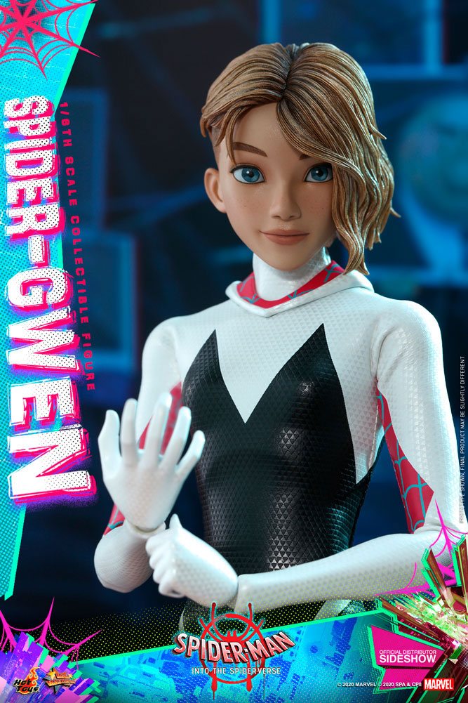 Hot Toys Spider-Man: Into the Spider-Verse Movie Masterpiece Action Figure 1/6 Spider-Gwen 27 cm