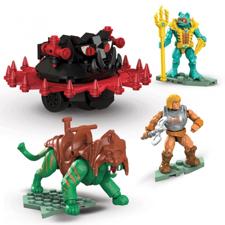 Masters of the Universe Mega Construx Probuilders Construction Set Battle Cat vs. Roton