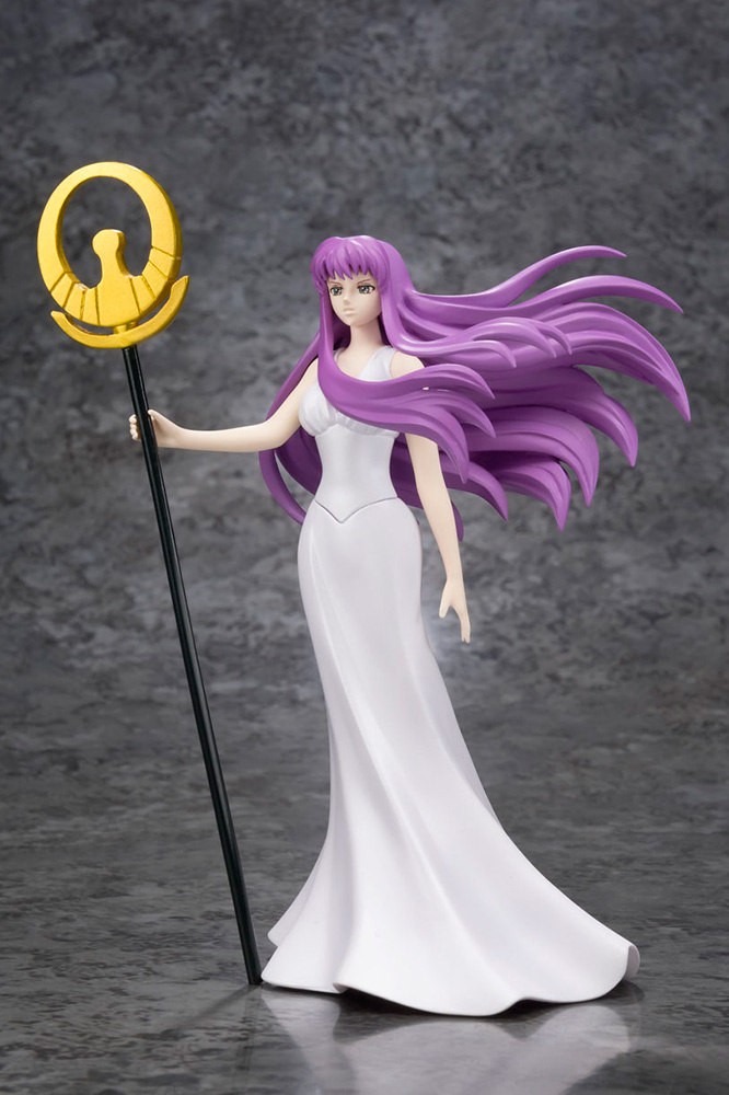 Saint Seiya D.D. Panoramation Goddess Athena and Soldiers Fire Clock of the Sanctuary 10cm