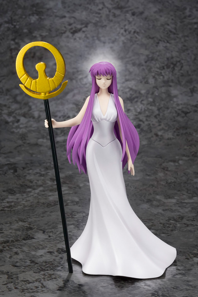 Saint Seiya D.D. Panoramation Goddess Athena and Soldiers Fire Clock of the Sanctuary 10cm