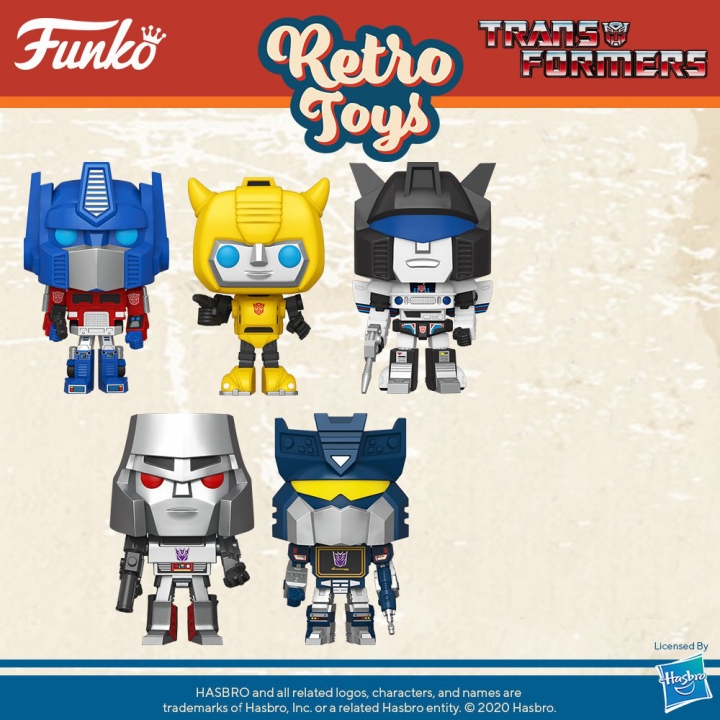 Retro Toys POP! Transformers Vinyl Figure 9 cm