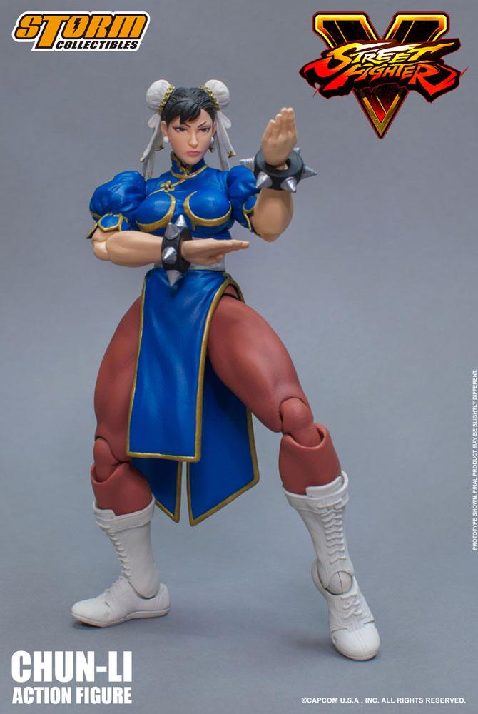 Street Fighter V Action Figure 1/12 Chun-Li 17 cm