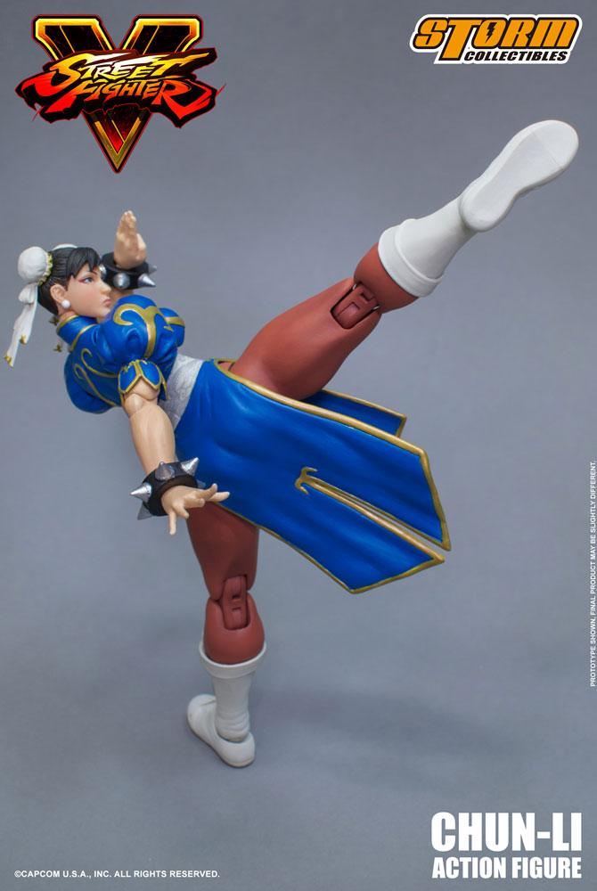 Street Fighter V Action Figure 1/12 Chun-Li 17 cm