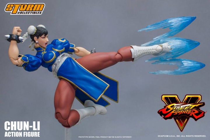 Street Fighter V Action Figure 1/12 Chun-Li 17 cm