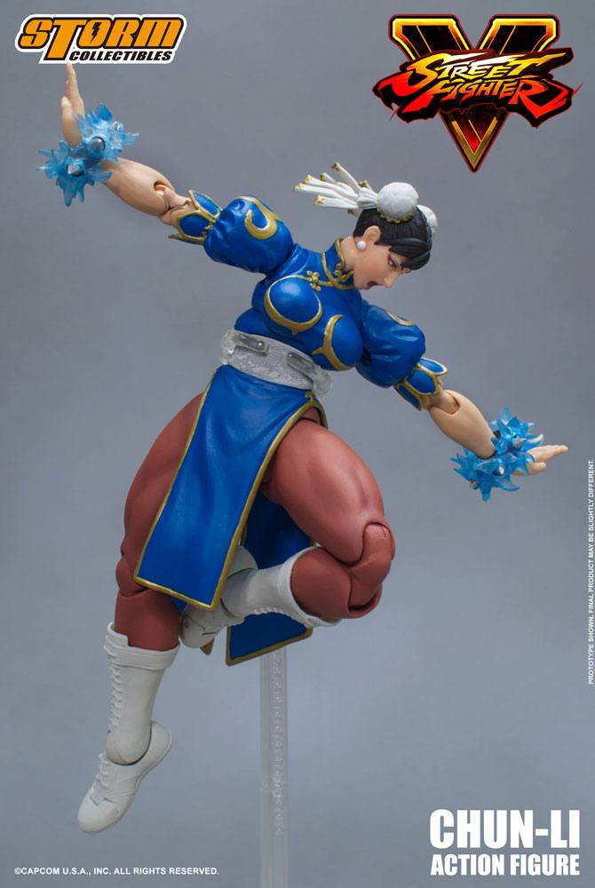 Street Fighter V Action Figure 1/12 Chun-Li 17 cm