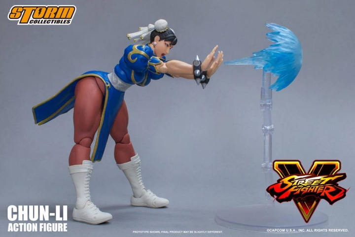 Street Fighter V Action Figure 1/12 Chun-Li 17 cm